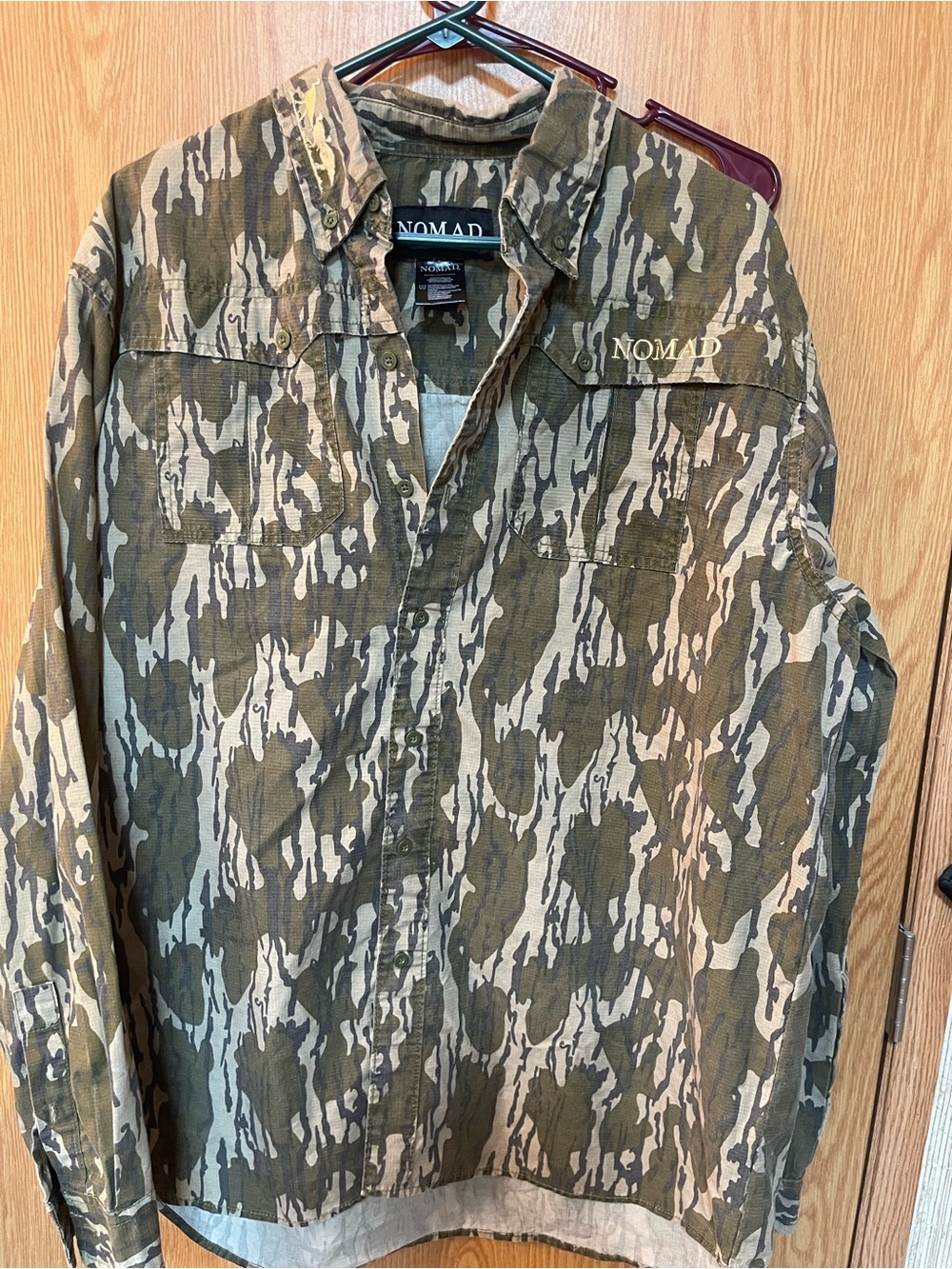 Nomad Camouflage Shirt Jacket - Olive & Beige